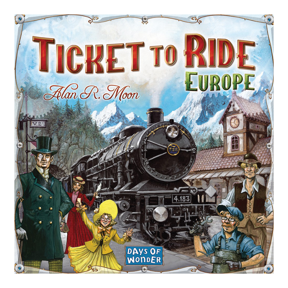 TICKET TO RIDE EUROPE Edition Family Board Game TICKET TO RIDE EUROPE Edition Family Board Game